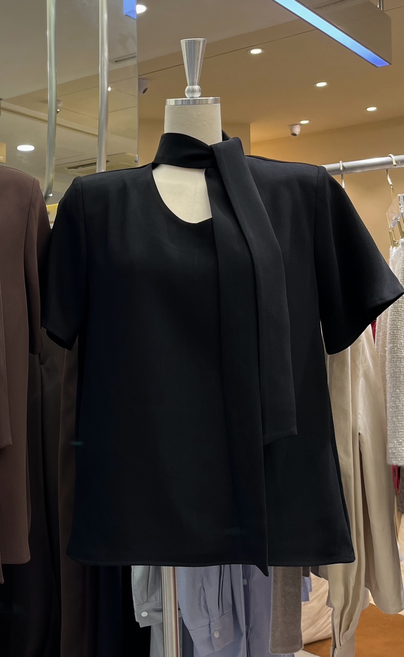 WORK SHOP東大門代購女裝新品休閑熱賣襯衫蕾絲衫含圍巾Work_shop襯衫/蕾絲衫圖色2