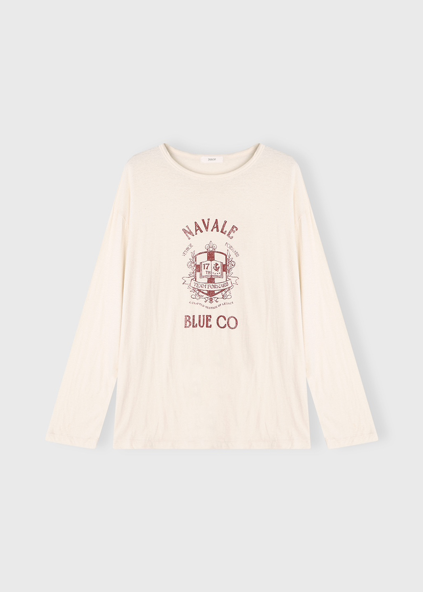 J SHOP東大門實拍女裝新款休閑人氣推薦時尚熱賣長袖T恤J_SHOP長袖T恤圖色1