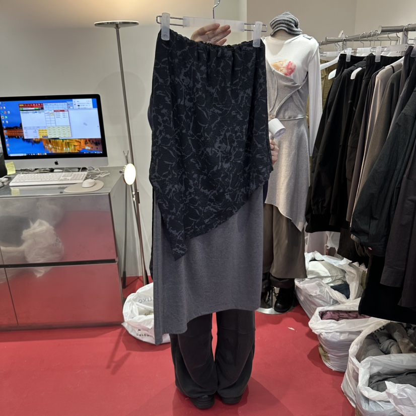 77韓國直郵女士新品休閑熱賣時尚人氣推薦真品長裙77長裙