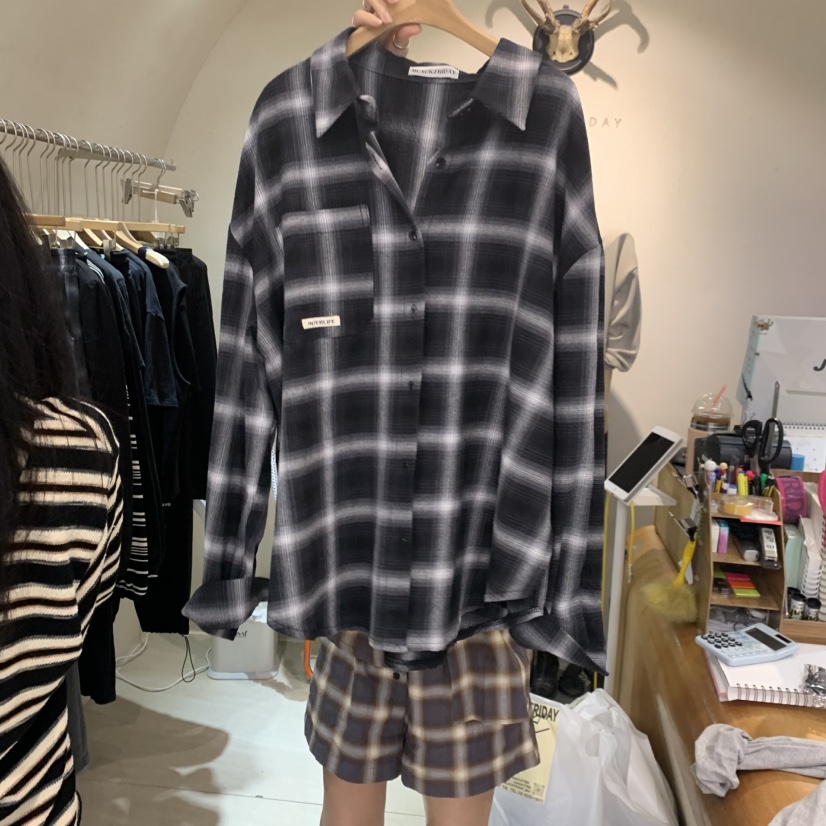 BLACKFRIDAY韓國直郵女士新款熱賣休閑真品推薦襯衫蕾絲衫BLACK FRIDAY襯衫/蕾絲衫圖色2