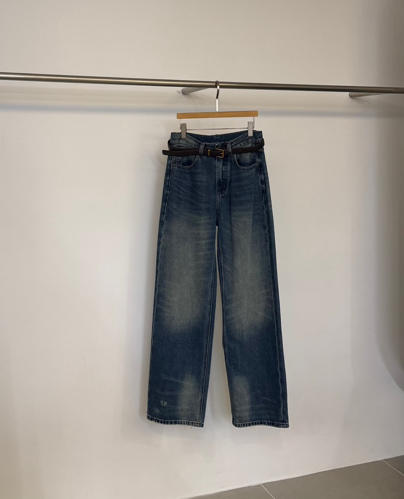 TWENTY FOUR SEVEN24-7東大門代購女裝新款真品牛仔褲不含腰帶TEWNTY FOUR SEVEN24-7牛仔褲