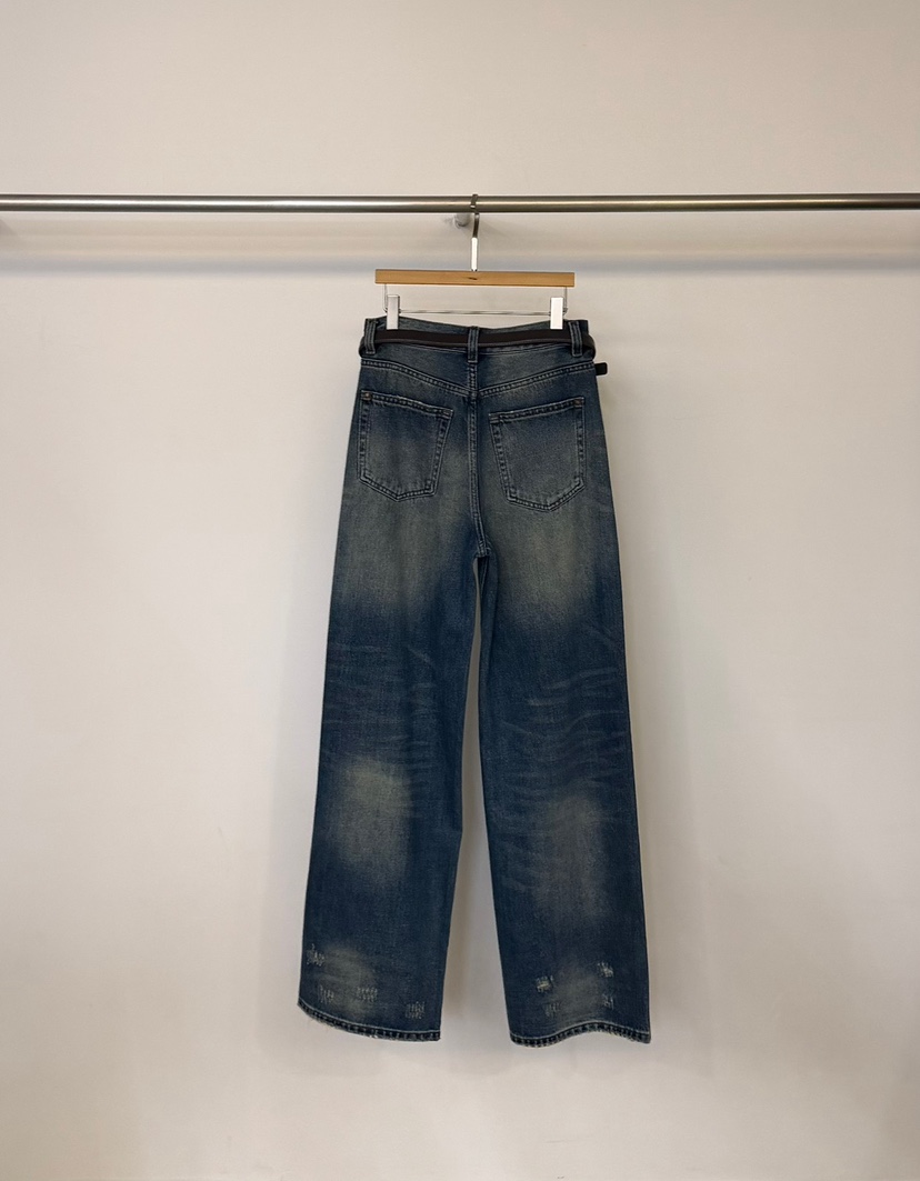 TWENTY FOUR SEVEN24-7東大門代購女裝新款真品牛仔褲不含腰帶TEWNTY FOUR SEVEN24-7牛仔褲