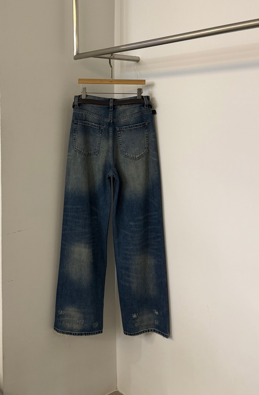 TWENTY FOUR SEVEN24-7東大門代購女裝新款真品牛仔褲不含腰帶TEWNTY FOUR SEVEN24-7牛仔褲