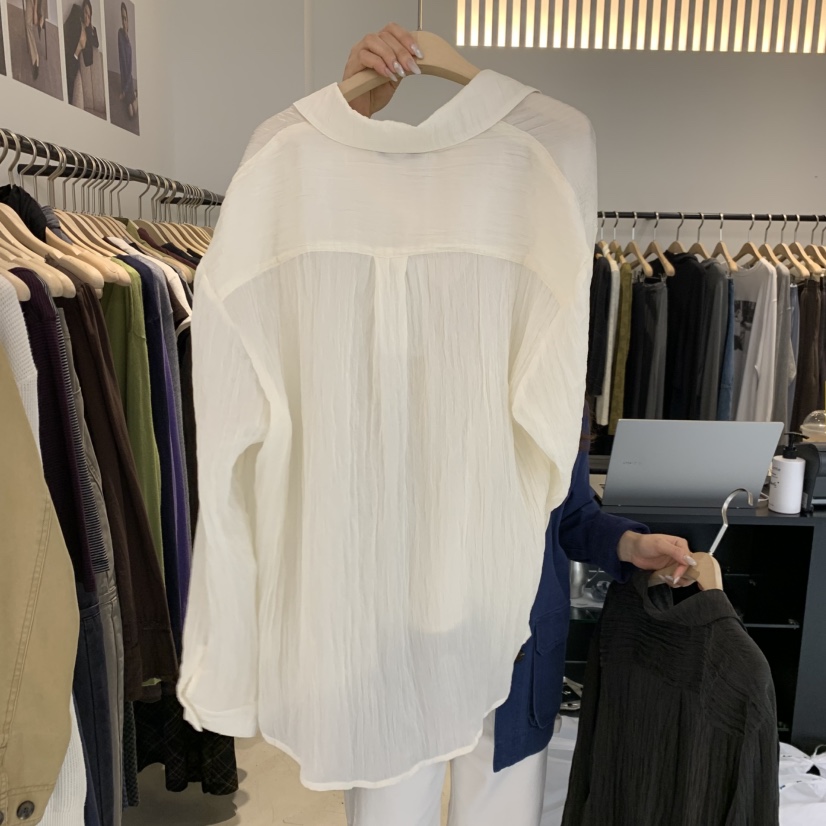 PLATE韓國直郵女裝新品人氣推薦休閑時尚熱賣真品襯衫蕾絲衫ANOTHER PLATE MOOD WEAR襯衫/蕾絲衫