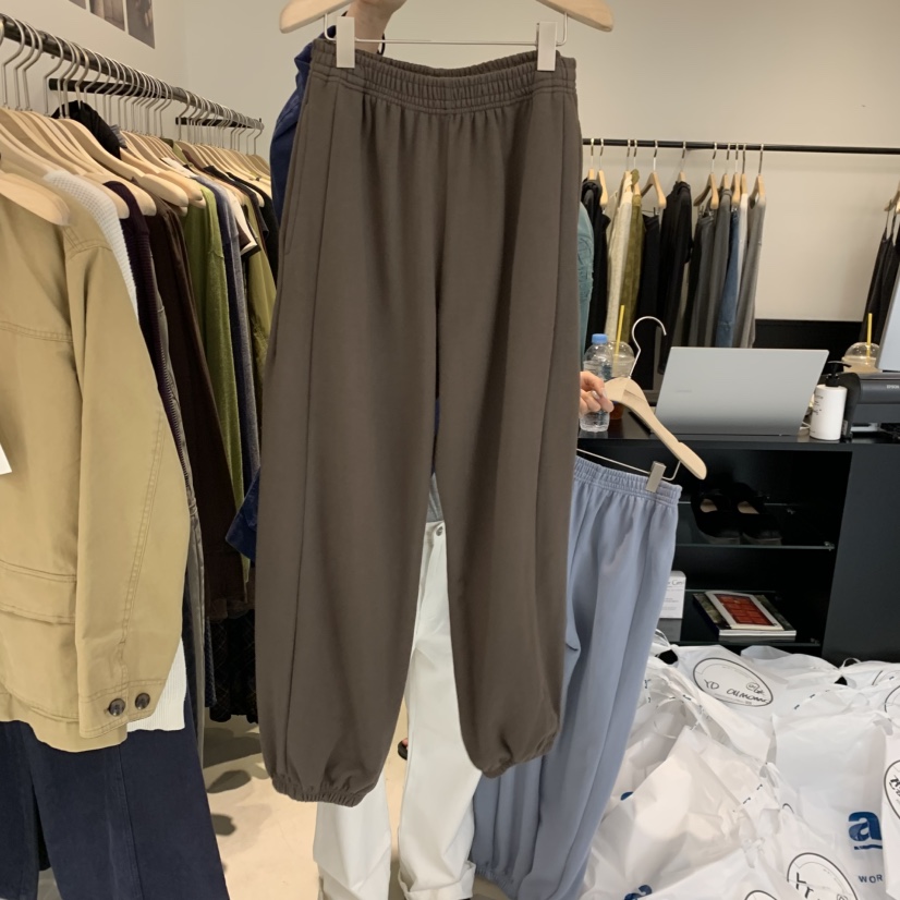 PLATE東大門代購女裝新品真品人氣時尚熱賣推薦休閑休閑褲ANOTHER PLATE MOOD WEAR休閑褲圖色1棕色