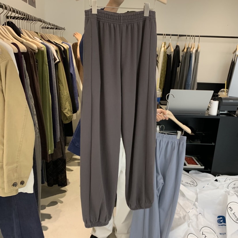 PLATE東大門代購女裝新品真品人氣時尚熱賣推薦休閑休閑褲ANOTHER PLATE MOOD WEAR休閑褲圖色3墨