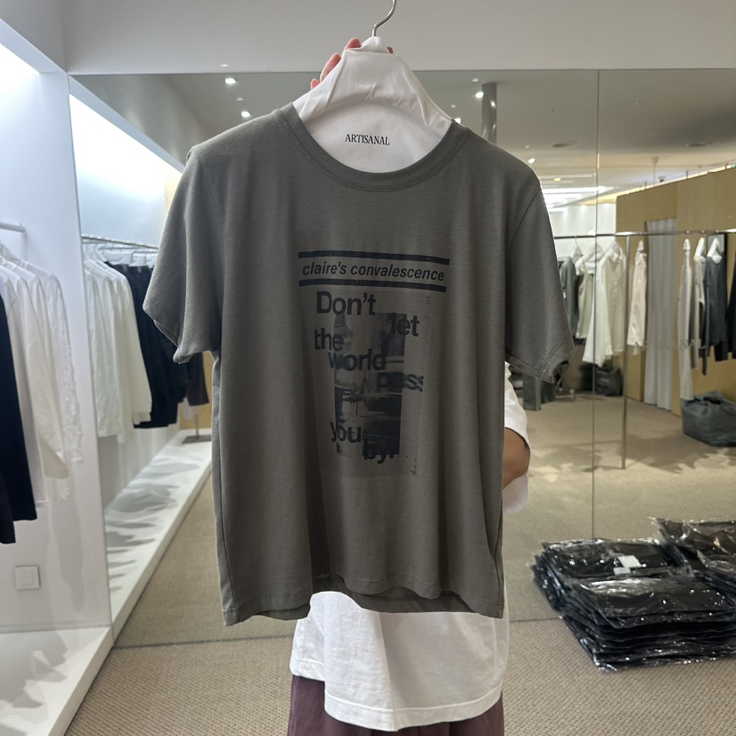 ARTISANAL東大門直郵女裝新品推薦熱賣人氣休閑真品時尚T恤ARTISANALT恤圖色3