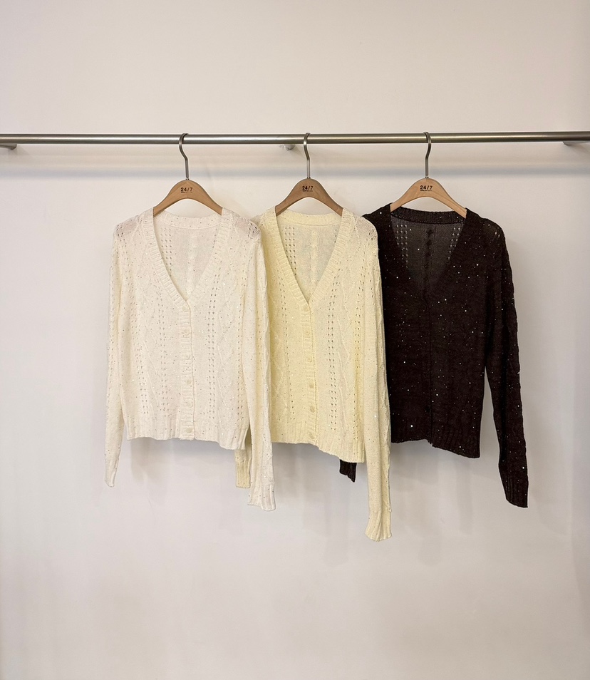 TWENTY FOUR SEVEN24-7東大門代購女裝新品人氣推薦開衫TEWNTY FOUR SEVEN24-7開衫
