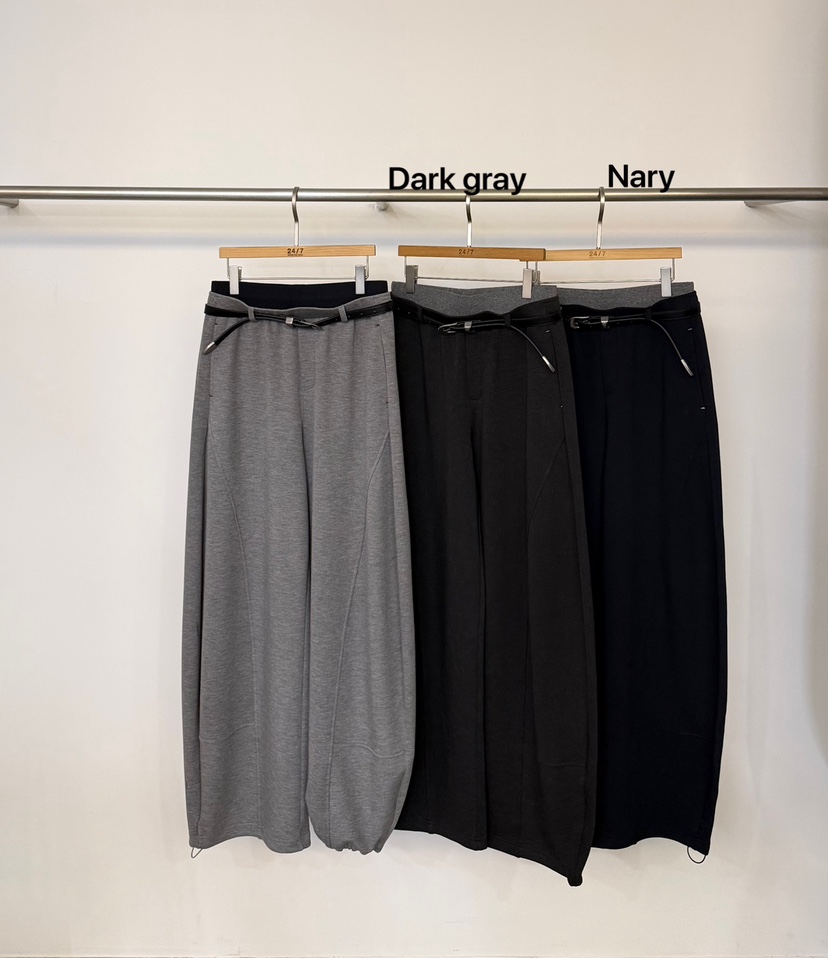 TWENTY FOUR SEVEN24-7韓國直郵女士新品推薦休閑褲不含腰帶TEWNTY FOUR SEVEN24-7休閑褲