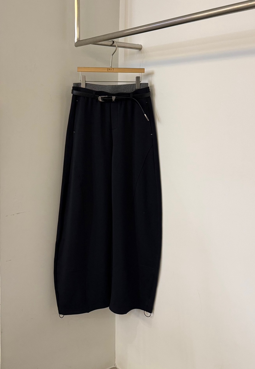 TWENTY FOUR SEVEN24-7韓國直郵女士新品推薦休閑褲不含腰帶TEWNTY FOUR SEVEN24-7休閑褲圖色3深藍色