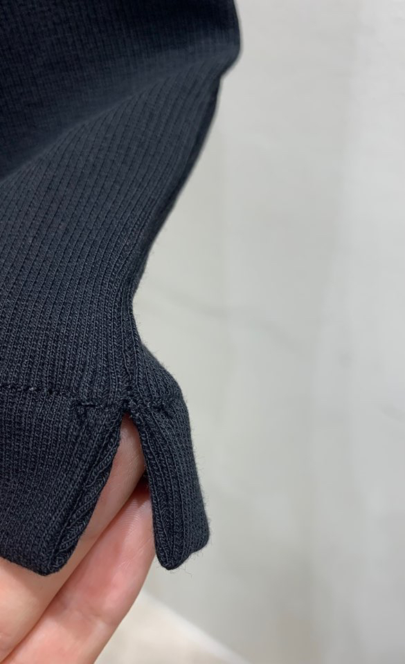 GOBSLMURI-곱슬머리-T東大門直郵女士新品休閑短褲七分褲開衩GOBSLMURI-2件起短褲