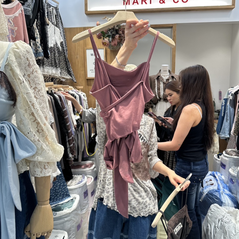 MARI CO韓國直郵女裝新款熱賣推薦時尚真品休閑吊帶背心MARI CO吊帶/背心
