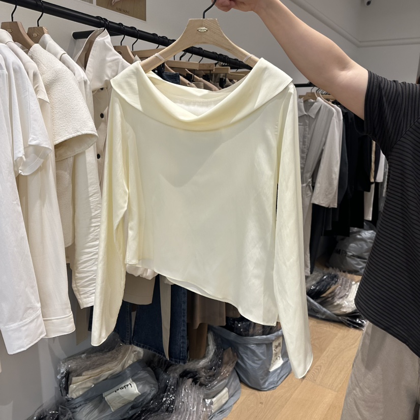 aube nunt韓國直郵女士新品熱賣時尚真品休閑襯衫蕾絲衫aube nunt襯衫/蕾絲衫圖色1