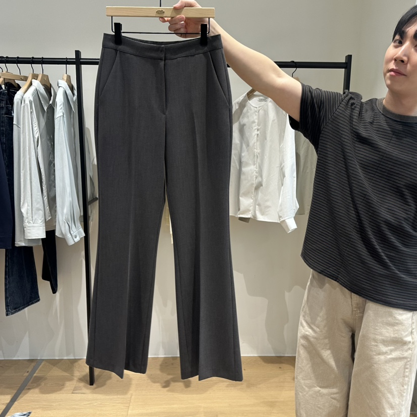aube nunt東大門代購女裝新款推薦熱賣人氣休閑時尚休閑褲aube nunt休閑褲圖色2墨色