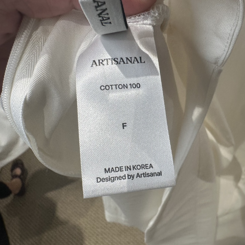 ARTISANAL東大門實拍女士新品人氣推薦襯衫蕾絲衫高領長款ARTISANAL襯衫/蕾絲衫
