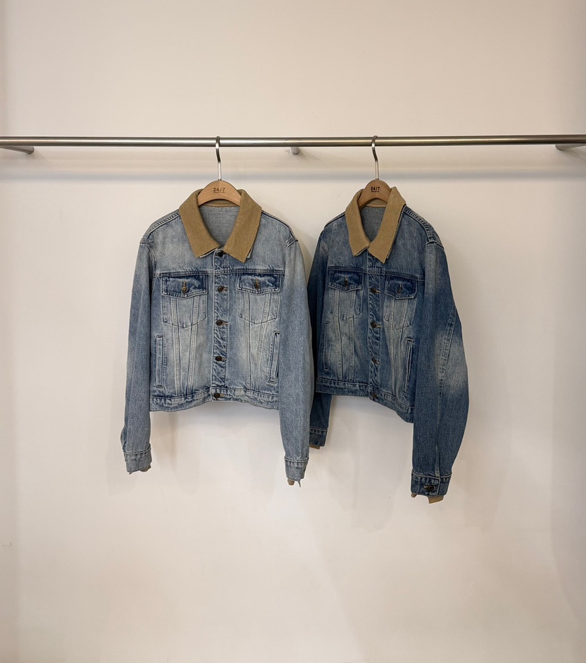 TWENTY FOUR SEVEN24-7東大門實拍女士新品推薦夾克撞色TEWNTY FOUR SEVEN24-7夾克