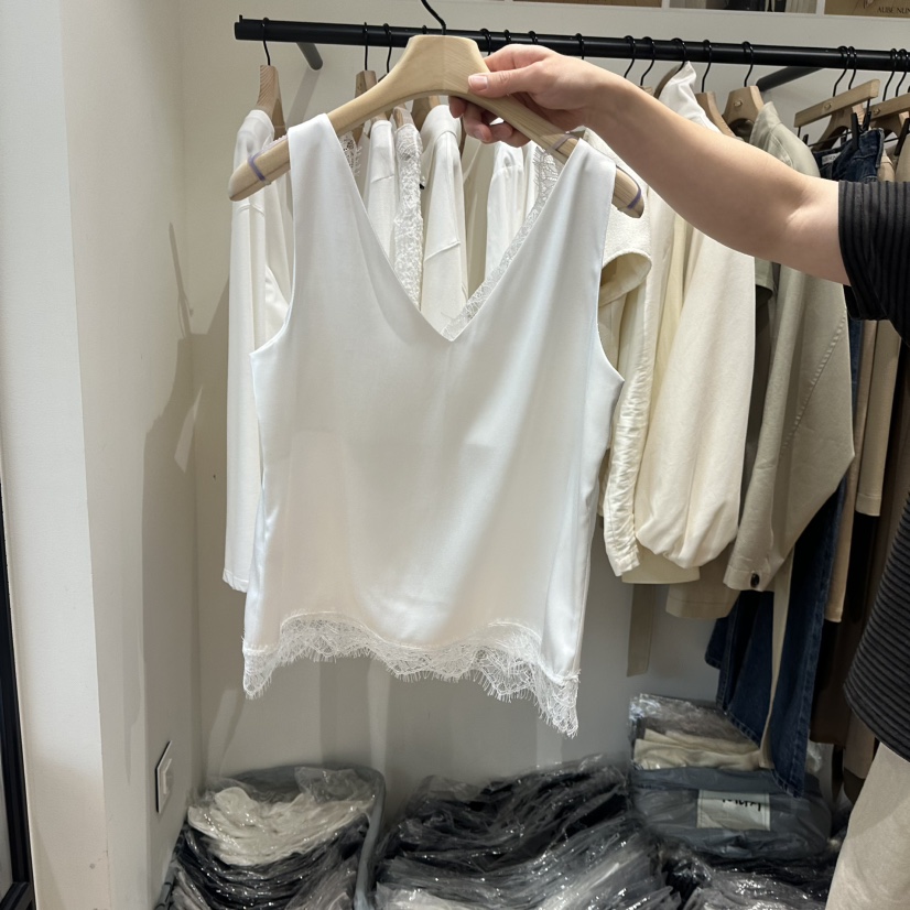 aube nunt韓國代購女裝新品人氣真品推薦休閑熱賣吊帶背心aube nunt吊帶/背心