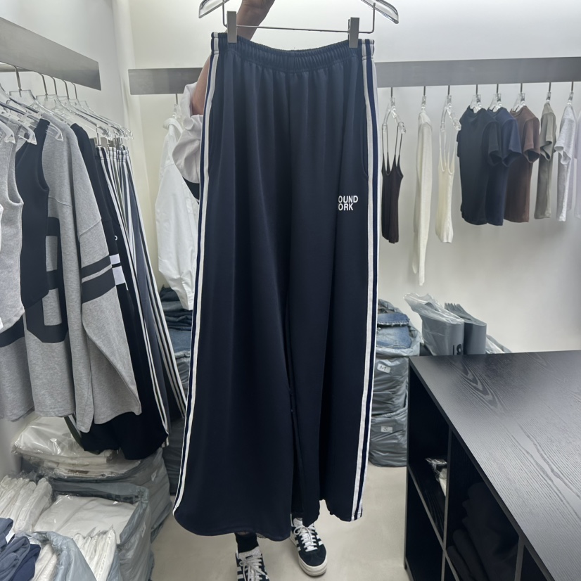 GABIZON韓國直郵女士新品休閑時尚真品熱賣推薦人氣休閑褲GABIZON休閑褲圖色2深藍色