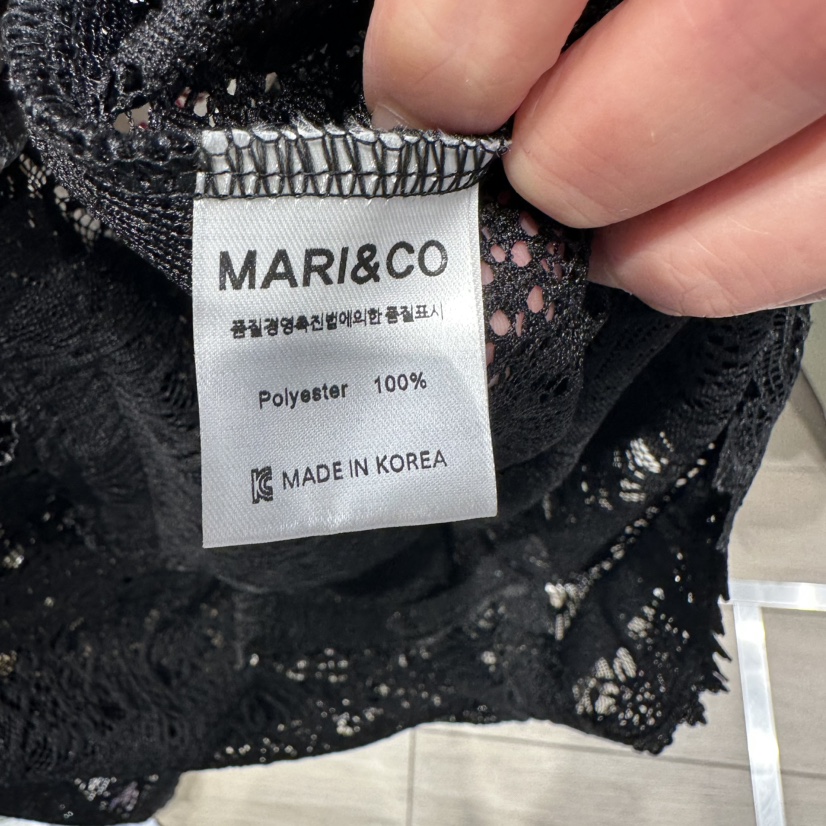 MARI CO韓國代購女士新款熱賣推薦人氣時尚真品襯衫蕾絲衫MARI CO襯衫/蕾絲衫