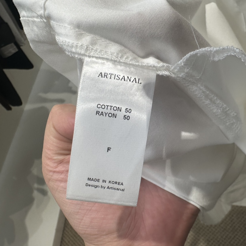 ARTISANAL東大門直郵女裝新款推薦休閑時尚真品襯衫蕾絲衫ARTISANAL襯衫/蕾絲衫