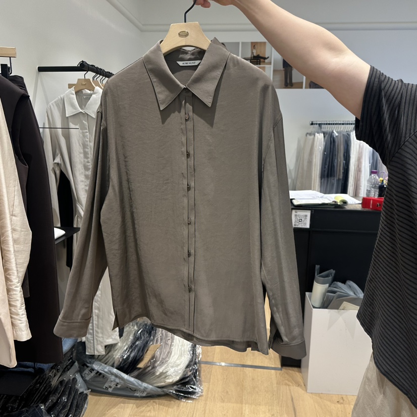 aube nunt東大門直郵女裝新品推薦熱賣時尚人氣襯衫蕾絲衫aube nunt襯衫/蕾絲衫圖色2