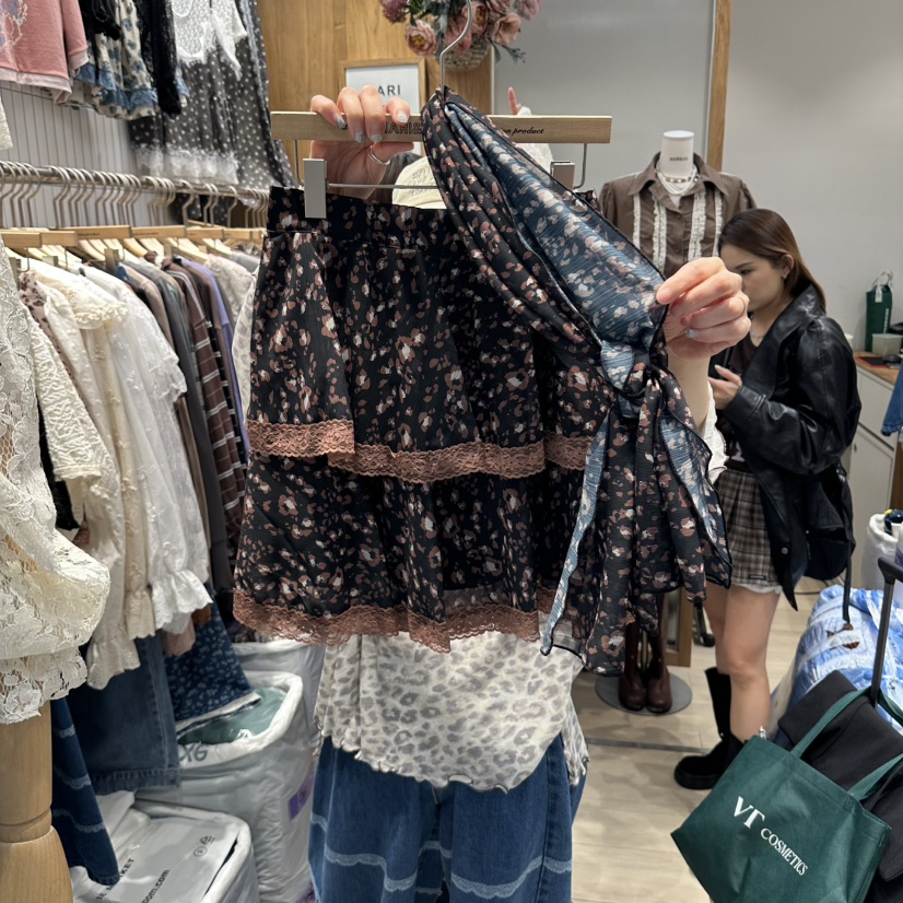 MARI CO韓國代購女裝新款人氣休閑熱賣推薦半身裙中短裙MARI CO半身裙/中短裙圖色2