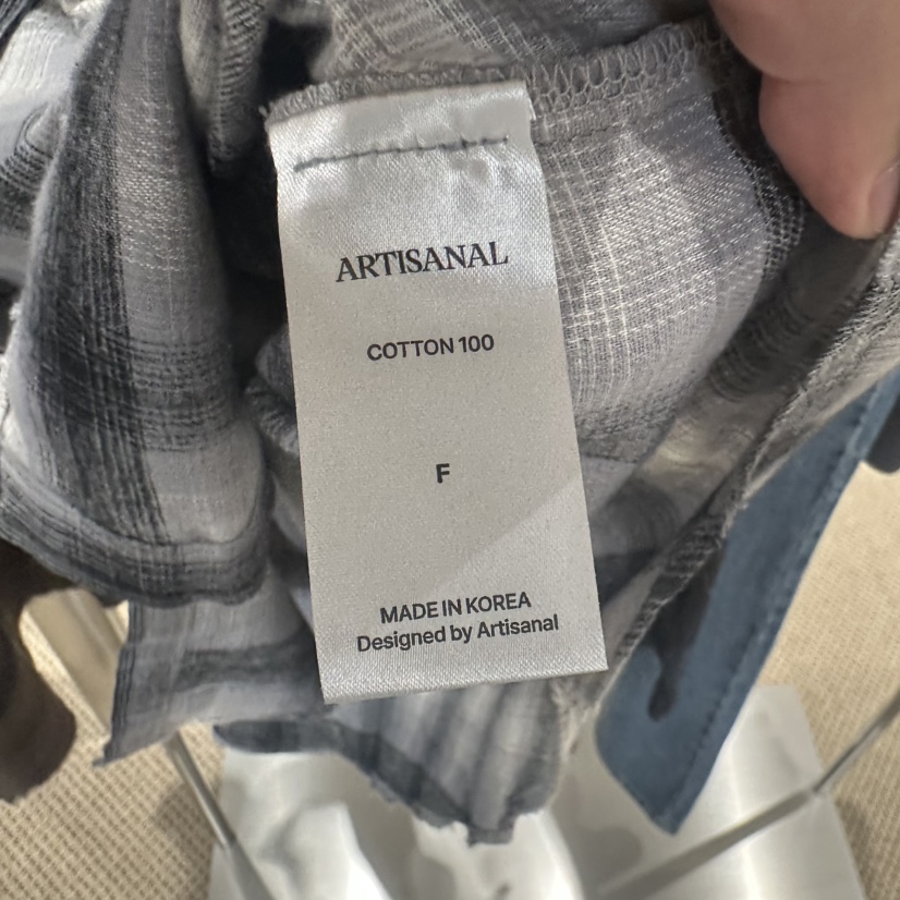 ARTISANAL東大門實拍女裝新款真品推薦休閑時尚襯衫蕾絲衫ARTISANAL襯衫/蕾絲衫