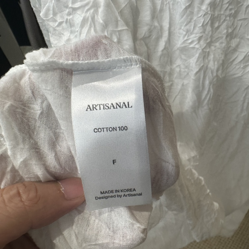 ARTISANAL東大門直郵女士新款真品時尚推薦休閑熱賣長袖T恤ARTISANAL長袖T恤