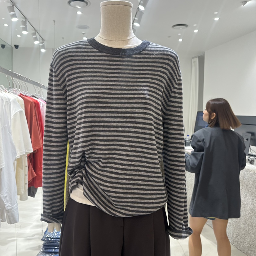 NEROLI 36東大門直郵女裝新品真品熱賣推薦人氣時尚長袖T恤NEROLI 36長袖T恤圖色1灰色