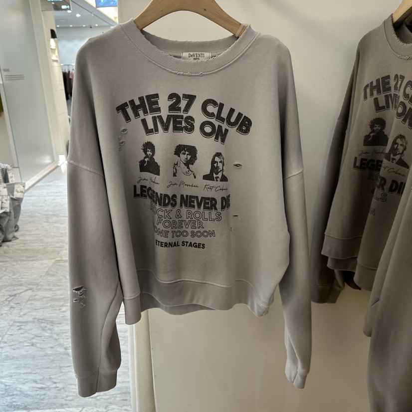 DE VENTI韓國直郵女裝新款真品推薦時尚熱賣人氣休閑衛衣DE VENTI衛衣圖色2