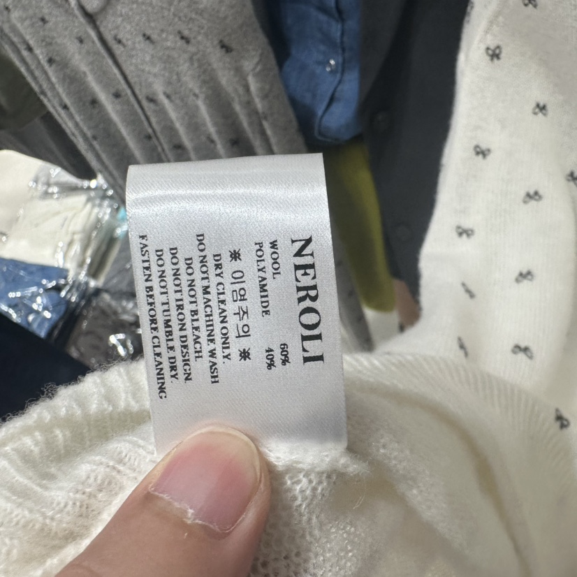 NEROLI 36東大門直郵女裝新品人氣真品推薦休閑針織衫絲帶NEROLI 36針織衫