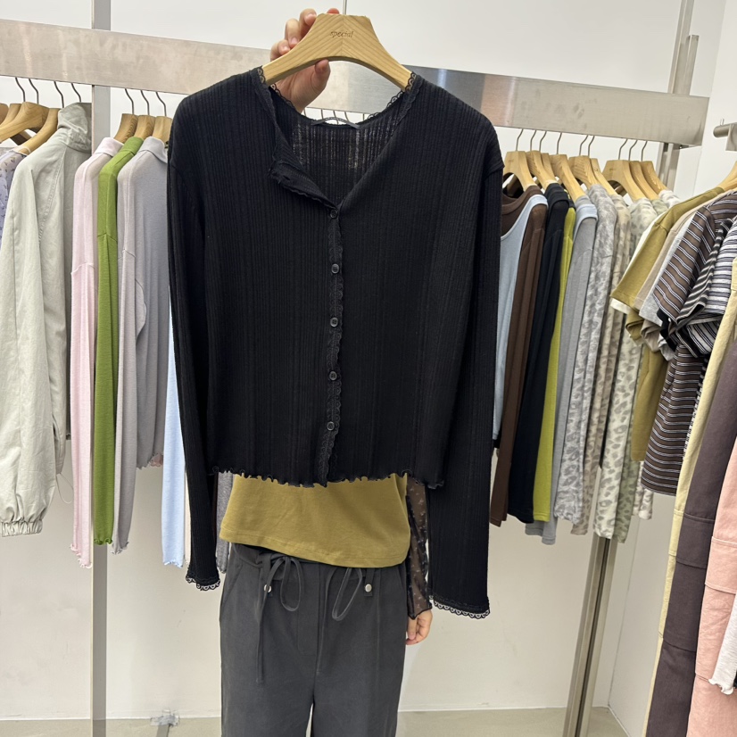 SPECIAL東大門代購女裝新品真品休閑推薦熱賣時尚人氣開衫SPECIAL開衫圖色7黑色
