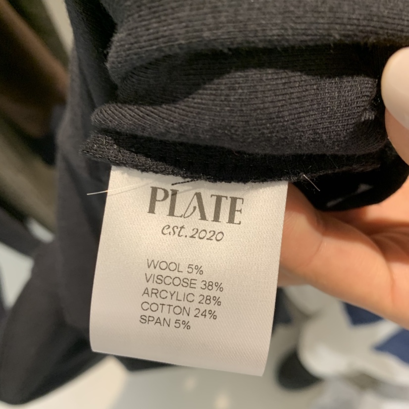 PLATE東大門直郵女裝新款人氣時尚推薦真品休閑熱賣衛衣ANOTHER PLATE MOOD WEAR衛衣
