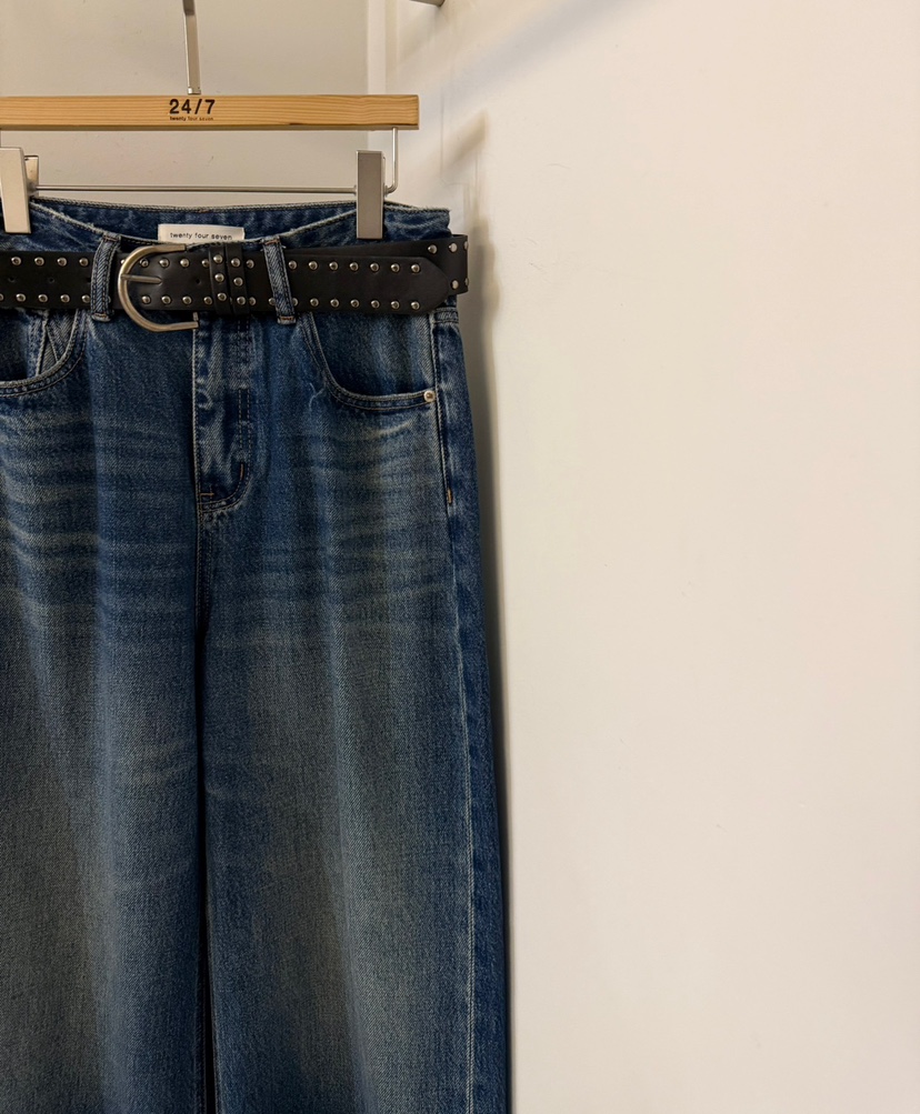 TWENTY FOUR SEVEN24-7韓國直郵女士新品推薦牛仔褲不含腰帶TEWNTY FOUR SEVEN24-7牛仔褲