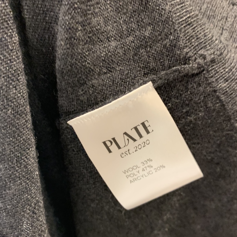 PLATE韓國代購女裝新款休閑熱賣人氣真品推薦馬甲含圍巾無袖ANOTHER PLATE MOOD WEAR馬甲
