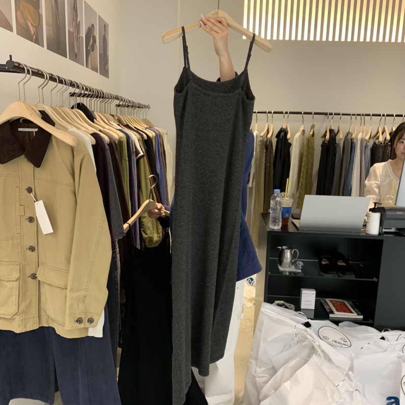 PLATE韓國代購女士新品休閑推薦時尚人氣熱賣真品連衣裙ANOTHER PLATE MOOD WEAR連衣裙