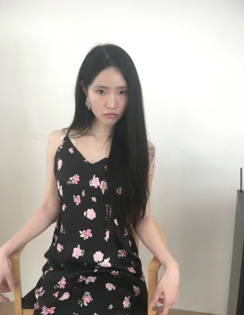 PLATFORM-L東大門代購女裝新款熱賣推薦時尚連衣裙復古緞面PLATFORM-L連衣裙