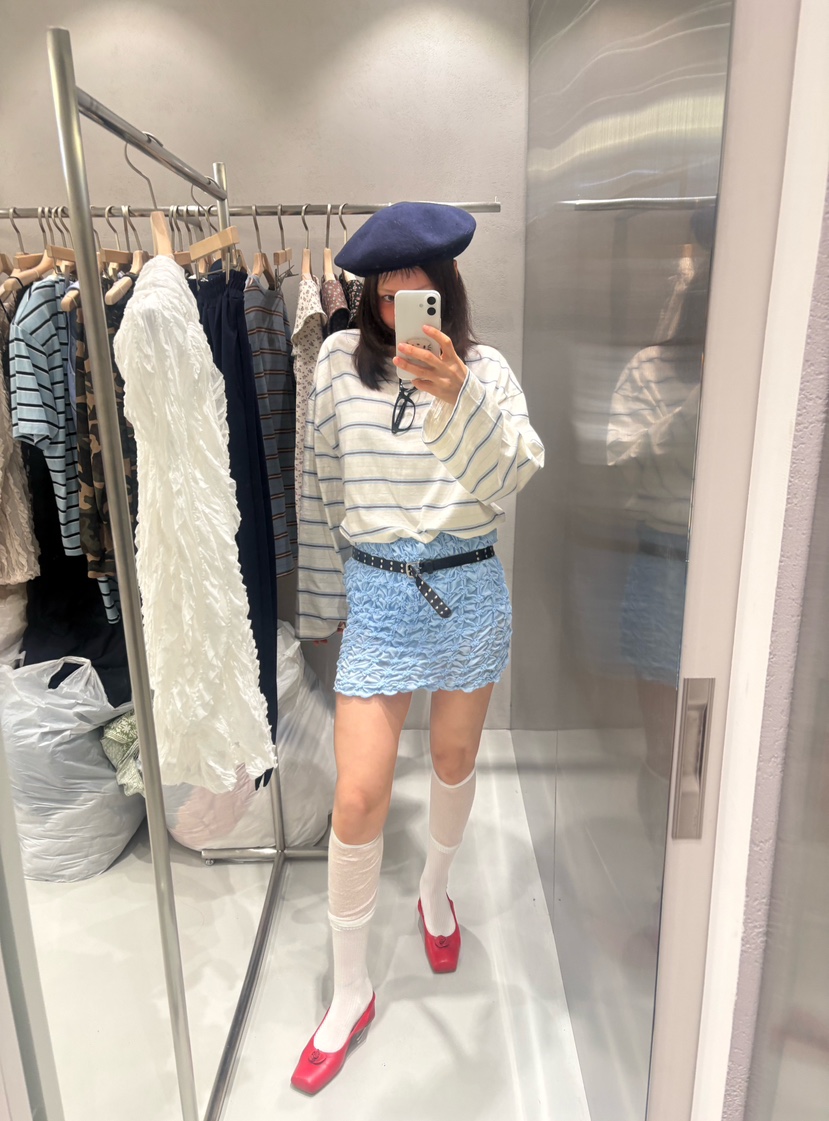 PLATFORM-L韓國直郵女裝新款人氣休閑熱賣真品推薦時尚短裙PLATFORM-L短裙