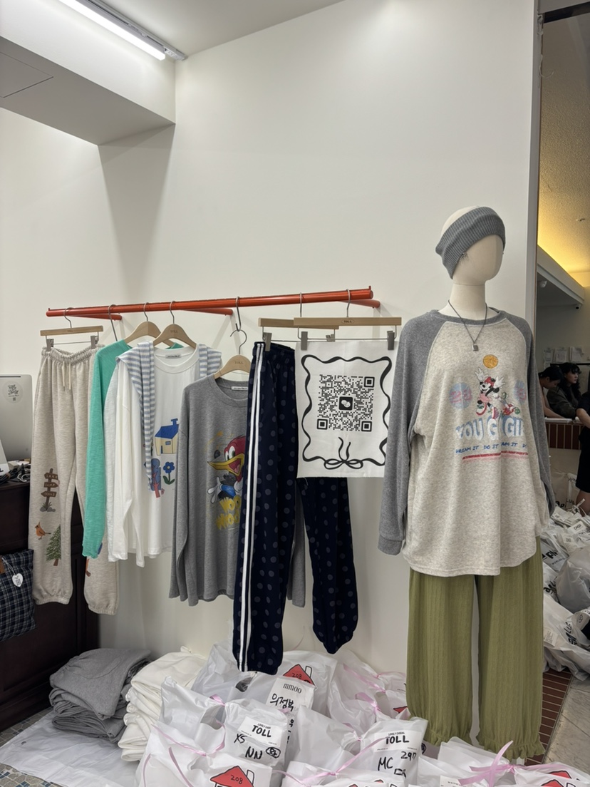 TOLL韓國代購女裝新品人氣推薦休閑熱賣時尚真品休閑褲TOLL休閑褲