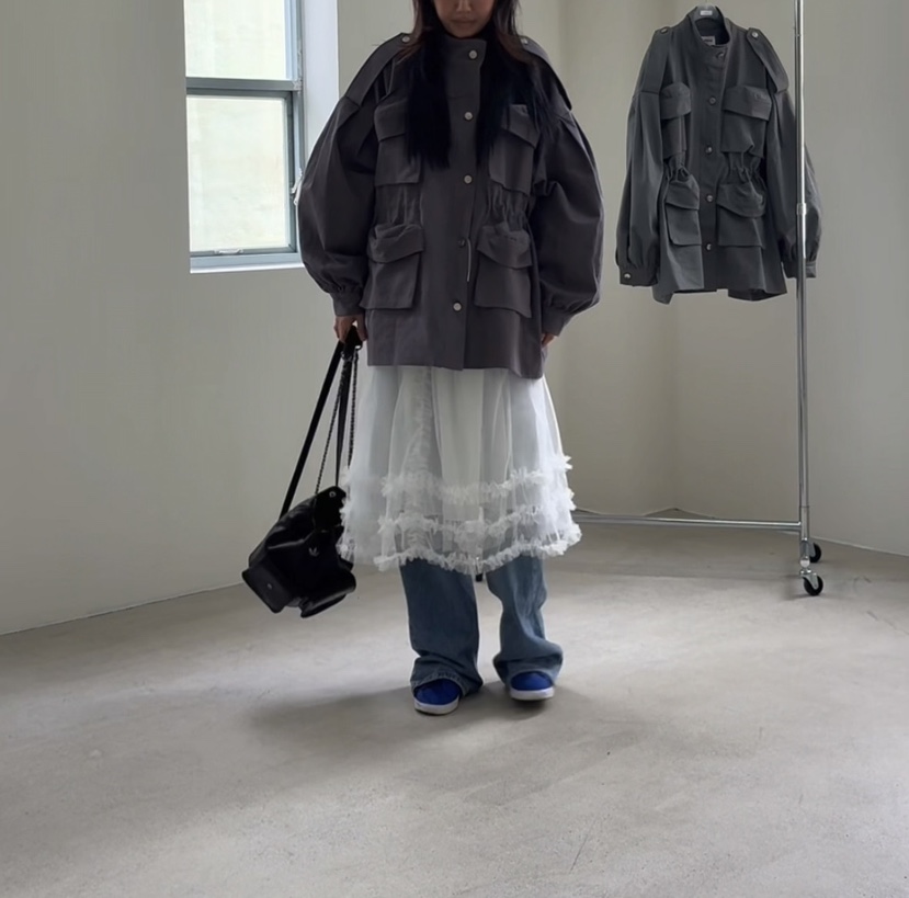 PLATFORM-L韓國直郵女士新款推薦熱賣人氣真品半身裙中短裙PLATFORM-L半身裙/中短裙