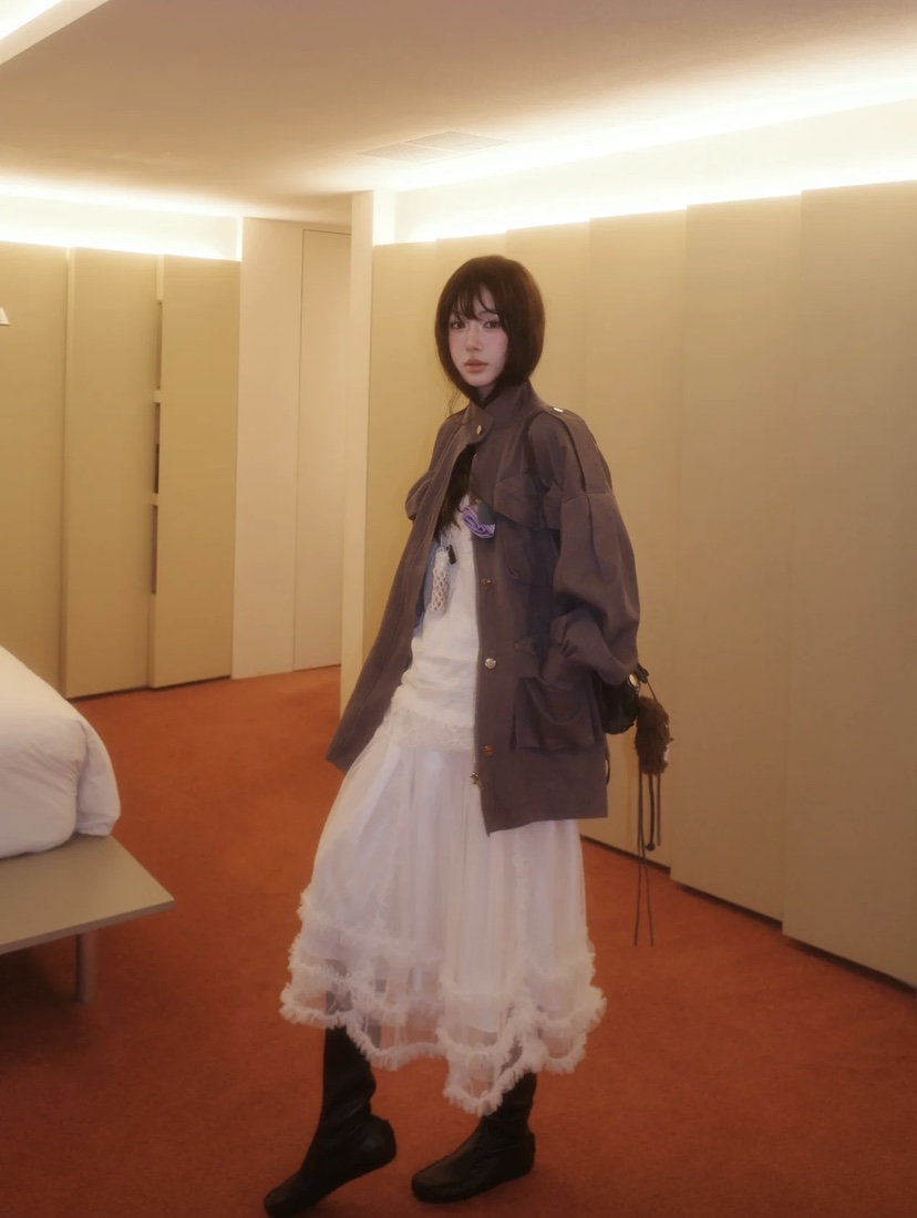 PLATFORM-L韓國直郵女士新款推薦熱賣人氣真品半身裙中短裙PLATFORM-L半身裙/中短裙