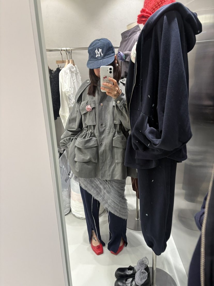 PLATFORM-L韓國代購女士新品熱賣推薦真品時尚人氣夾克口袋PLATFORM-L夾克