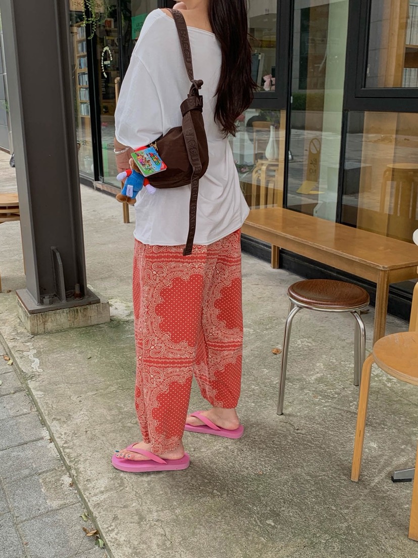 TOLL韓國直郵女士新品真品熱賣推薦時尚休閑人氣休閑褲TOLL休閑褲