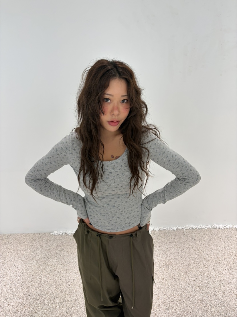 TIPSY東大門直郵女士新品人氣休閑推薦熱賣真品時尚長袖T恤TIPSY長袖T恤