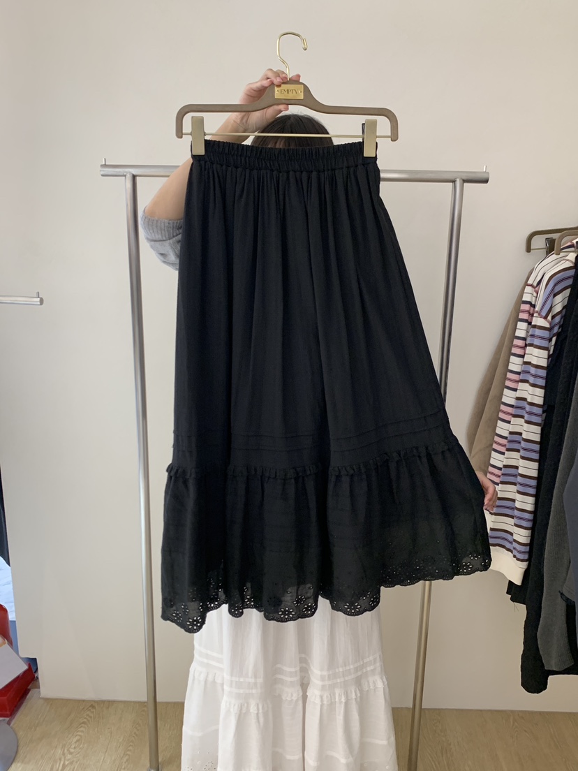 EMPTY東大門實拍女士新品人氣推薦休閑真品時尚熱賣長裙蕾絲EMPTY長裙圖色2