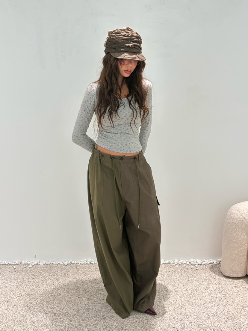 TIPSY東大門代購女裝新款真品休閑人氣熱賣推薦時尚休閑褲TIPSY休閑褲圖色1