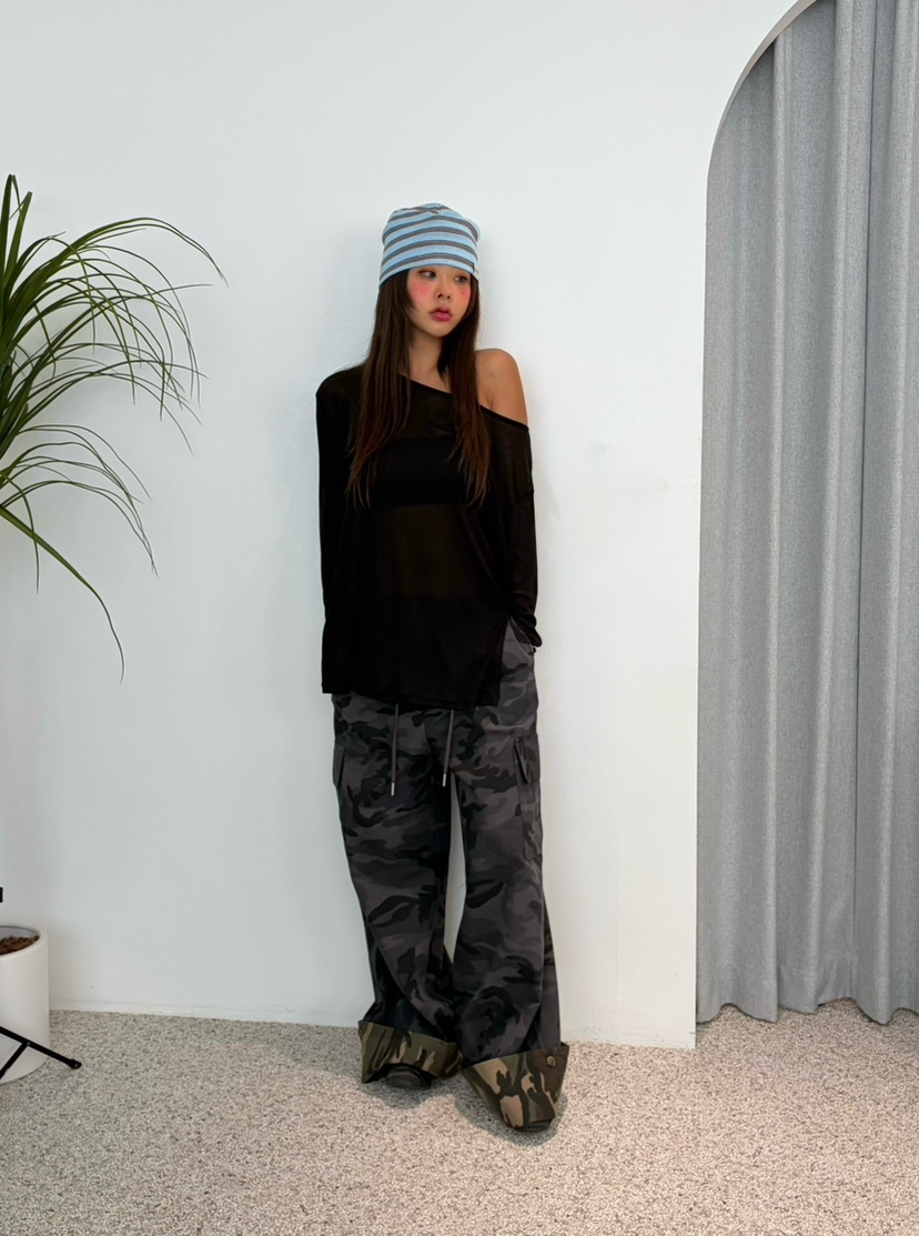 TIPSY東大門實拍女士新款真品人氣推薦休閑時尚熱賣休閑褲TIPSY休閑褲