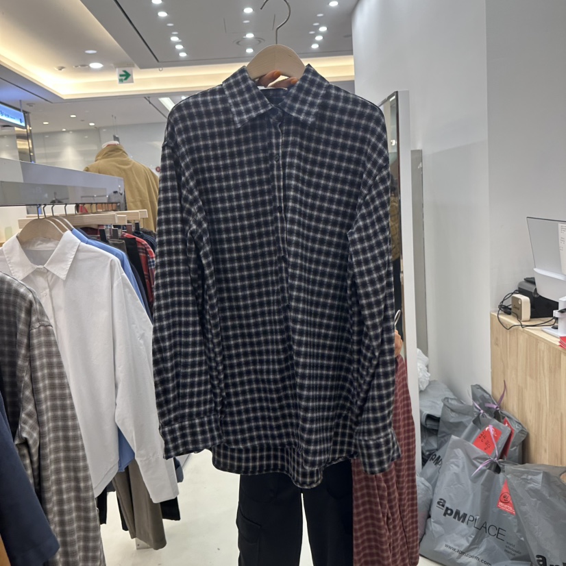 NEEEEDS韓國代購女士新款人氣真品推薦時尚休閑襯衫蕾絲衫NEEEEDS襯衫/蕾絲衫圖色3