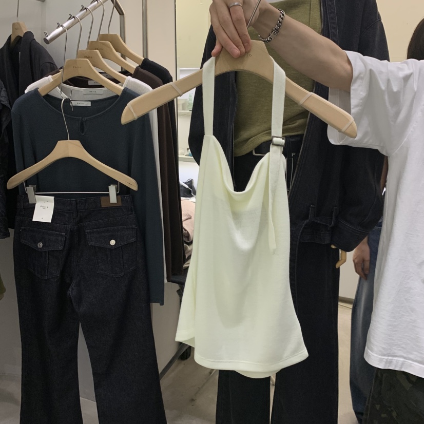 PHILO東大門直郵女裝新品熱賣人氣休閑時尚推薦真品吊帶背心PHILO吊帶/背心圖色2