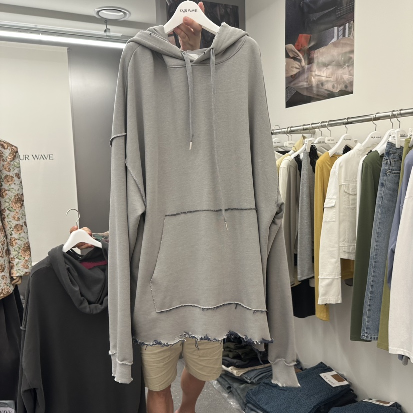 OURWAVE/OUR ROOM韓國直郵女裝新品真品衛衣連帽衫寬松OURWAVE/OUR ROOM衛衣圖色2